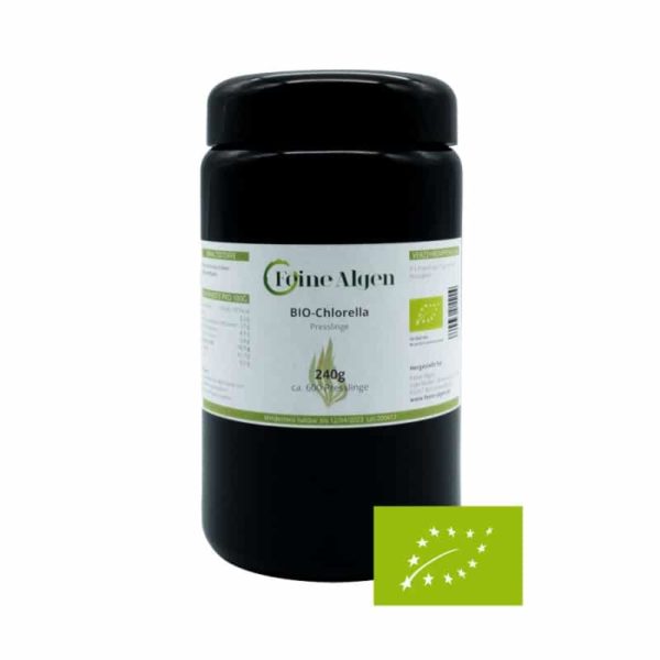 Chlorella Algen 240g Bio 600 Tabletten