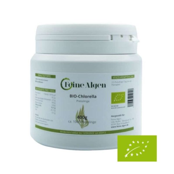 Chlorella Algen Bio 400g