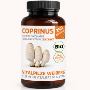 Original Weiberg, Bio Coprinus Extrakt, 240 Kapseln