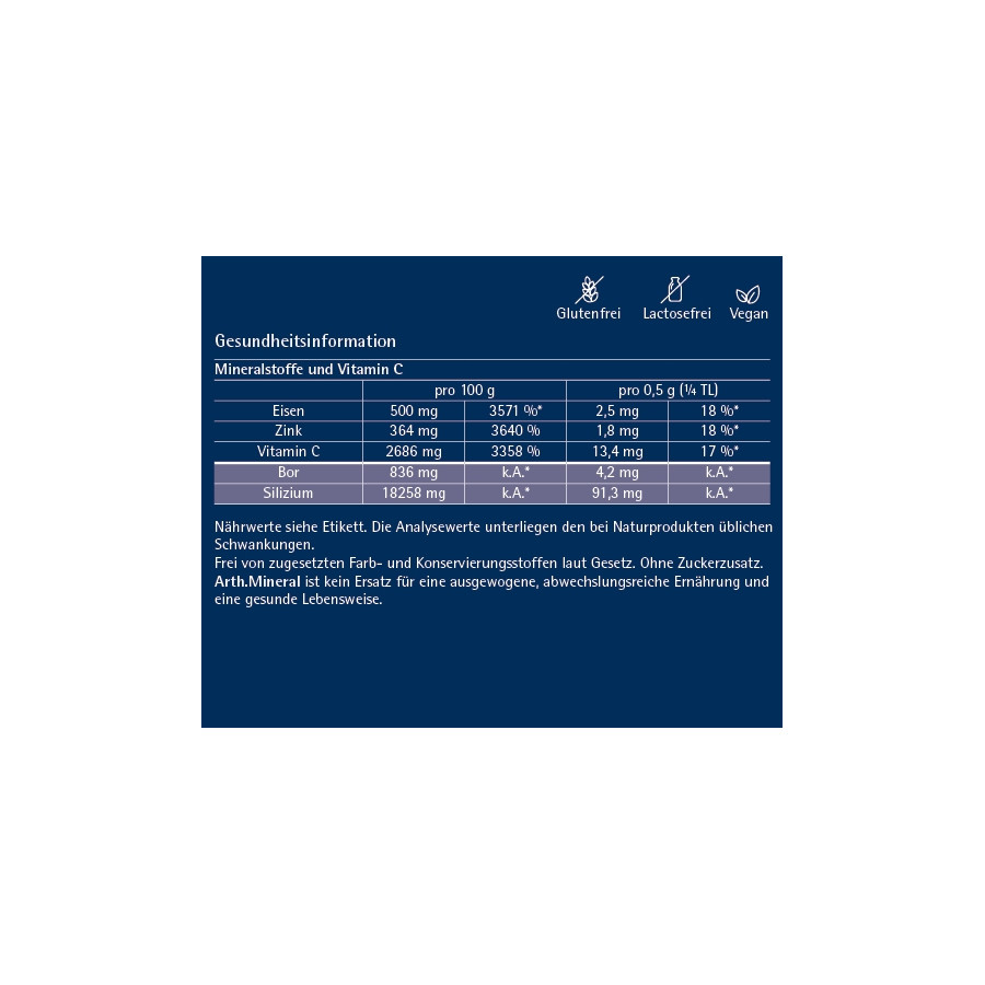 Arth.Mineral, 200g Pulver – Bild 4