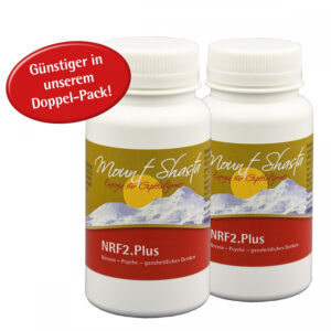 MOUNT SHASTA NRF2.PLUS, 2×43,5g ca. 180 Kapseln Doppelpack