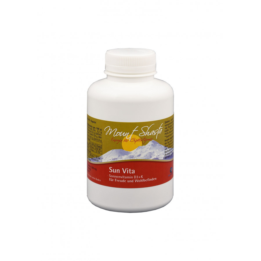 Mount Shasta Sun Vita 65g, ca. 180 Kapseln