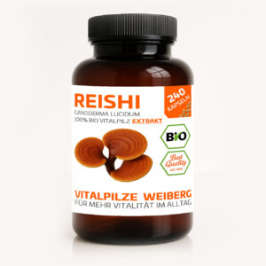 Original Weiberg, Bio Reishi Extrakt, 240 Kapseln